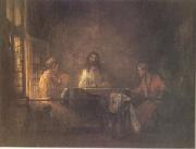 Rembrandt Peale The Pilgrims at Emmaus (mk05) Sweden oil painting artist